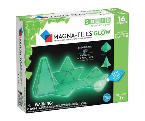 Magna-Tiles Magna-Tiles 16 Stk. Glow  Multi One Size  Hvid  One Size 3+ Years unisex