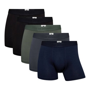 JBS of Denmark 5P Tights Boxers Multi Flerfarvet Medium Herre