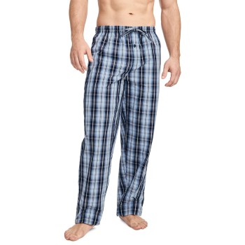 Jockey Loungewear Pant Woven Lyseblå Ternet bomuld X-Large Herre
