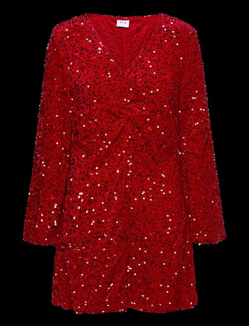 Vila | Vibarina Wide Sleeve Glitter Dress | S