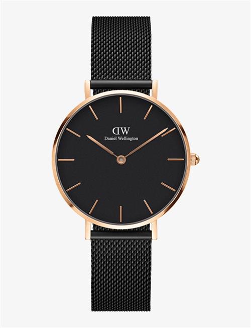 Daniel Wellington | Petite 28 Ashfield Rg Black | 28 mm