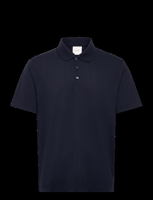 Calvin Klein | Ss Stripe Strech Jacquard Polo | M
