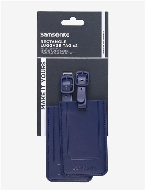 Samsonite | Rectangle Luggage Tag X2 | ONE SIZE