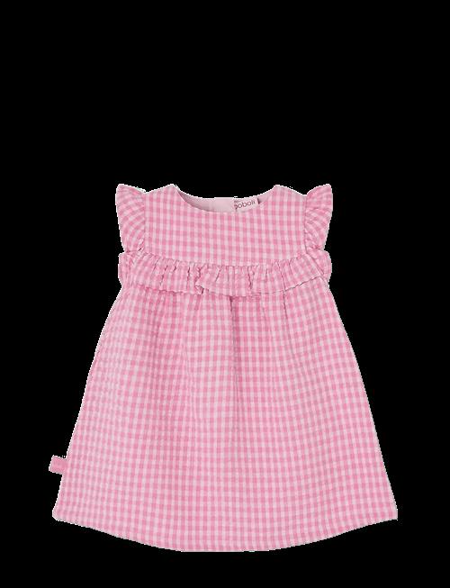 Boboli | Poplin Dress Check For Baby -Bci | 74