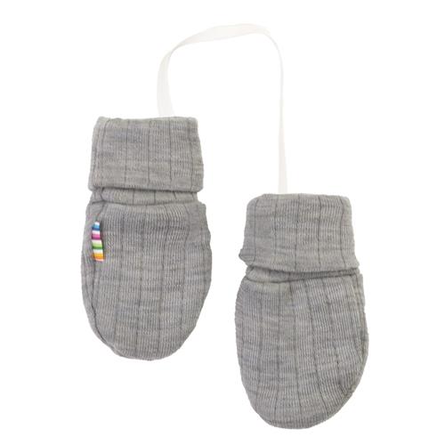 Joha Mittens Without Thumb Lt. Grey Melange Light Grey Melange 50/60 cm  Grå  50/60 cm  unisex