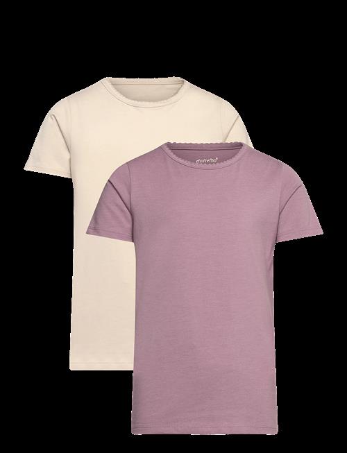 Minymo | Basic 33 -T-Shirt Ss (2-Pack) | 116