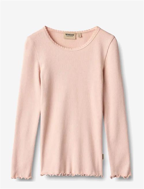 Wheat | Rib T-Shirt L/S Reese | 98