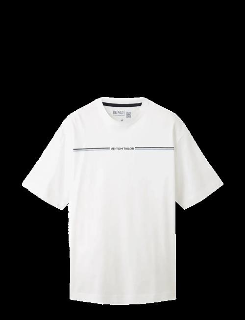 Tom Tailor | Printed Crewneck T-Shirt | L