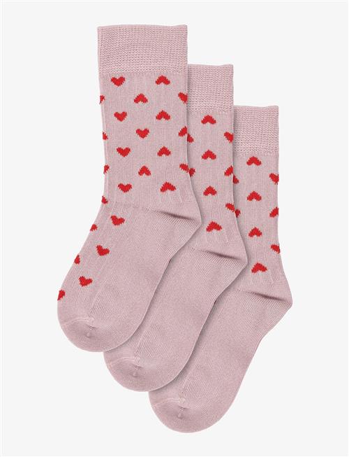 minipop | Minipop Bamboo Heart Socks 3 Pack | 23/26