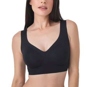sassa BH Bonded Micro Bustier Sort Medium Dame