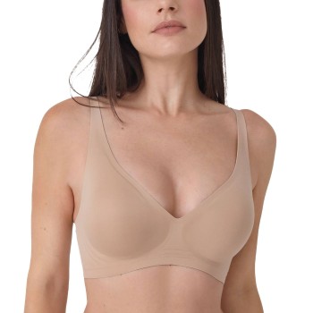 sassa BH Bonded Micro Soft Bra Sand Large Dame