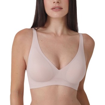 sassa BH Bonded Micro Soft Bra Beige Small Dame