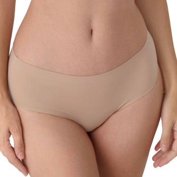 sassa Trusser Bonded Midi Micro Brief Sand Large Dame