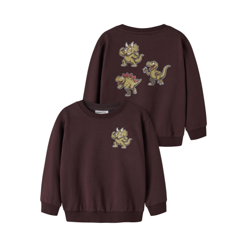 NAME IT Sweatshirt Vildar Chocolate Plum