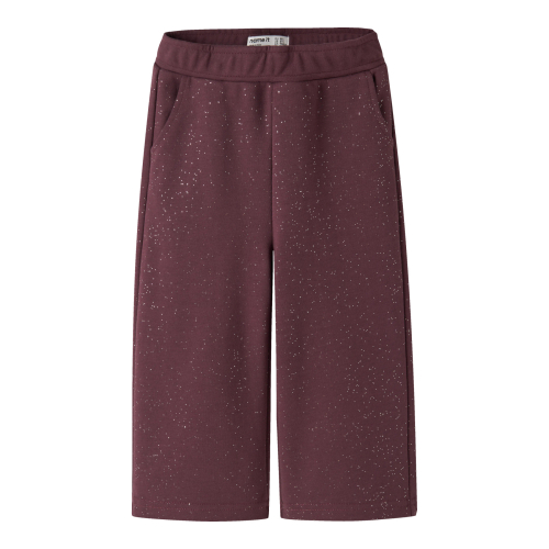 NAME IT Glimmer Wide Sweatpants Rilono Catawba Grape