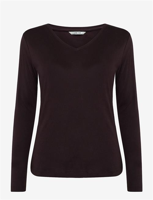 Cream | Naia Long Sleeve T-Shirt | S