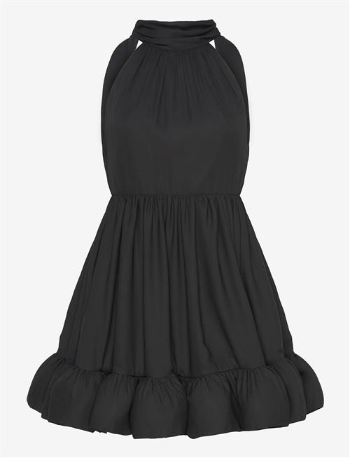 Malina | Fern Halterneck Ruffled Mini Dress | XS