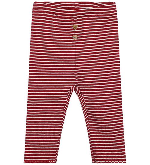 Minymo Leggings - Rib - Rio Red