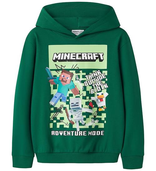 Name It Hættetrøje - Minecraft - NkmSalva - Evergreen