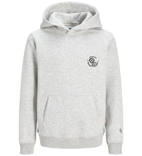 Jack & Jones Hættetrøje - JorFrederiksberg - White Melange