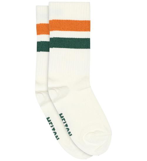 Melton Strømper - Sporty Stripe - Jasper