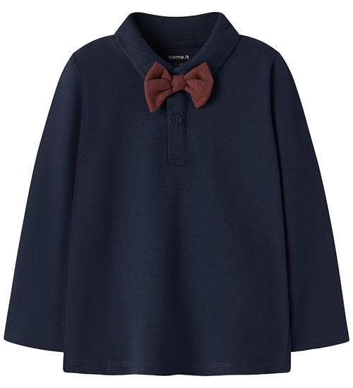 Name It Polobluse - NmmRogula - Navy Bazer