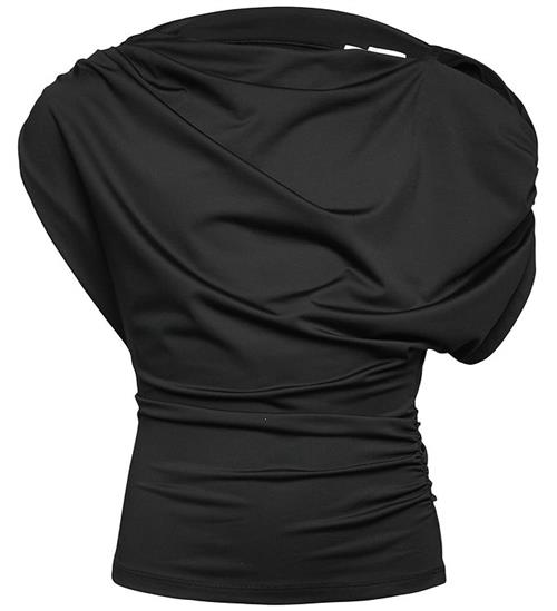 Rosemunde Bluse - Draped - RkBridget - Sort