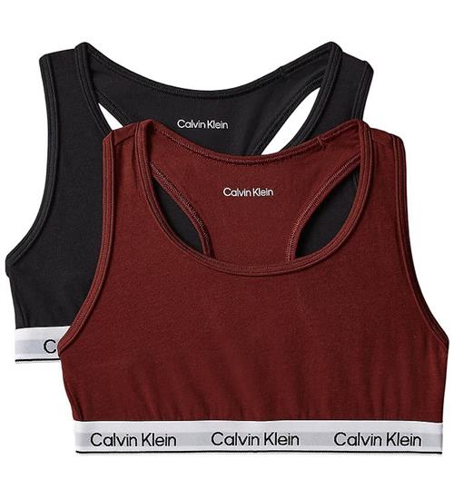 Calvin Klein Toppe - 2-pak - Fired Brick/Black