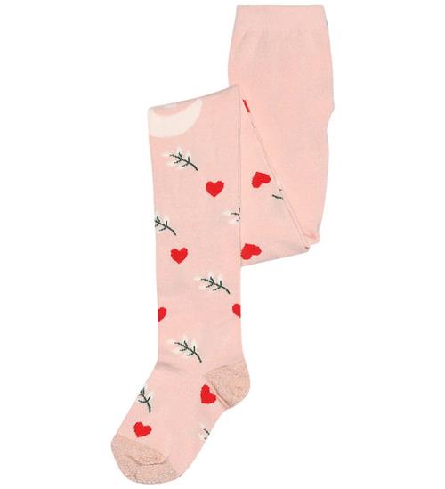 Melton Strømpebukser - Love Dove - Crystal Pink