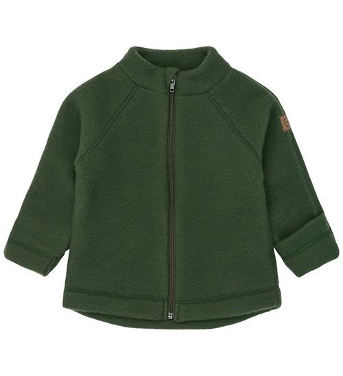 Mikk-Line Cardigan - Uld - Kombu Green