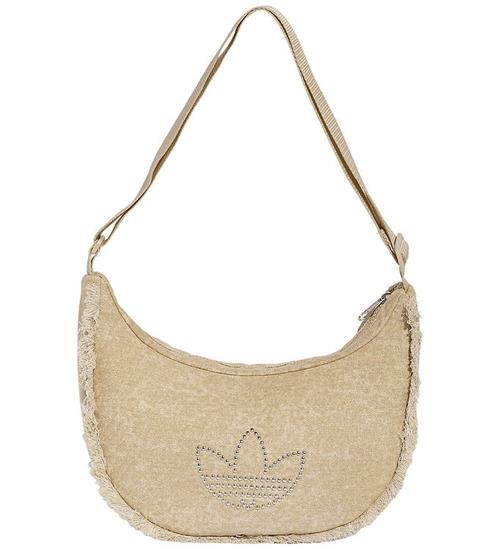 adidas Originals Skuldertaske - Halfmoon - Khaki Three m. Nitter