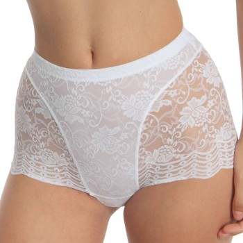 sassa Trusser Lace Shaping Brief Functional Hvid polyamid 38 Dame