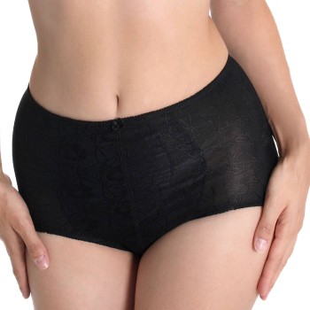 sassa Trusser Shiny Jacquard Shaping Brief Sort polyester 48 Dame