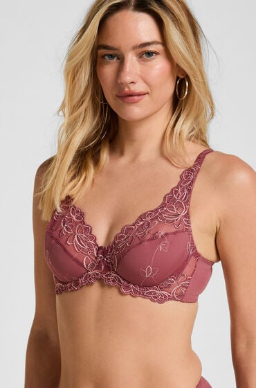Hunkemöller Ikke-formstøbt bøjle-bh Diva Lilla
