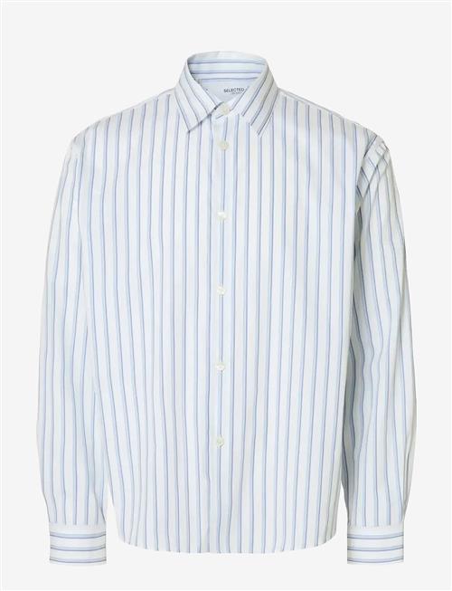 Selected | Slhrlxhenri Stripe Ls Shirt | XXL