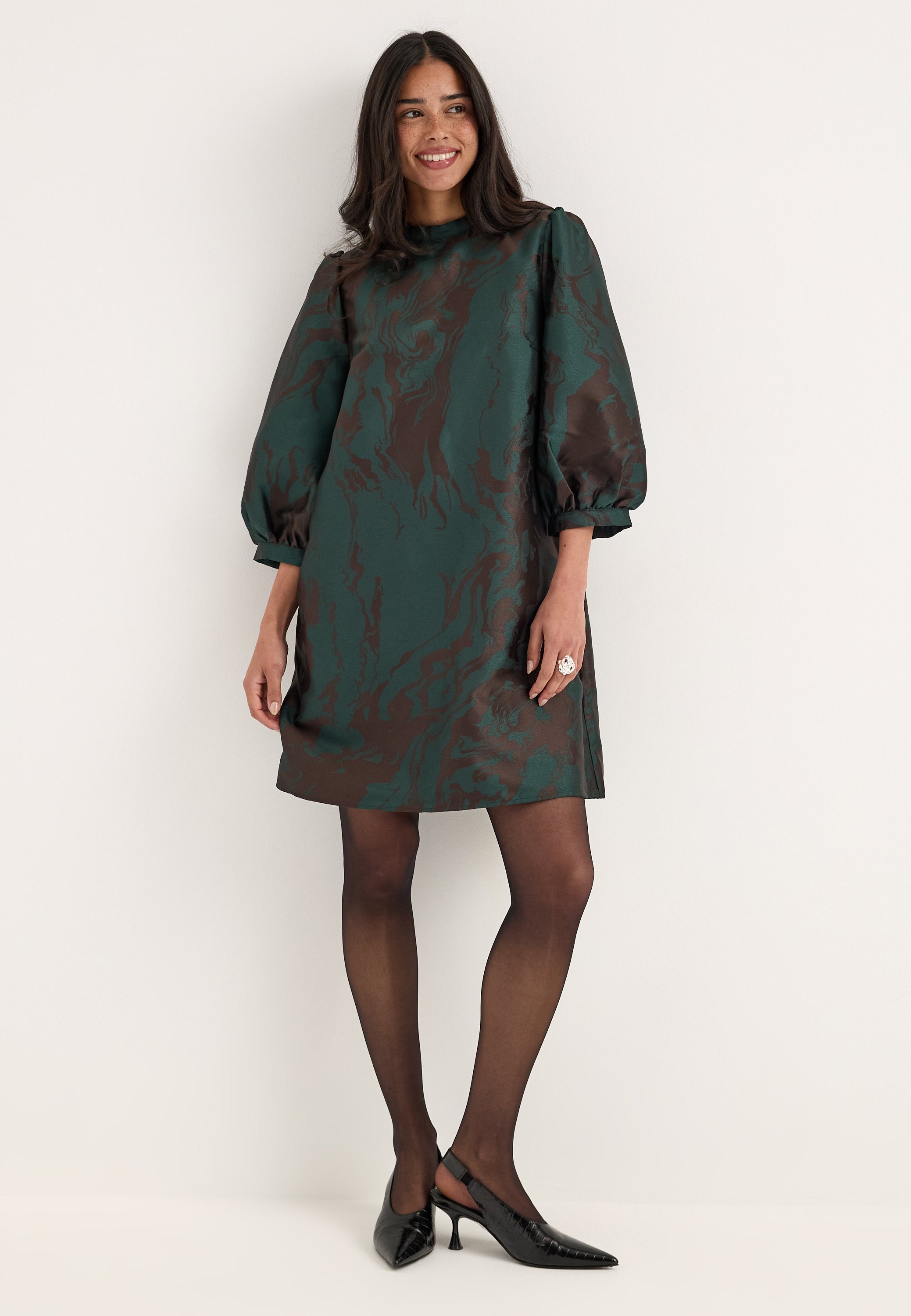 VILA Vilenuna O-neck 3/4 Short Dress