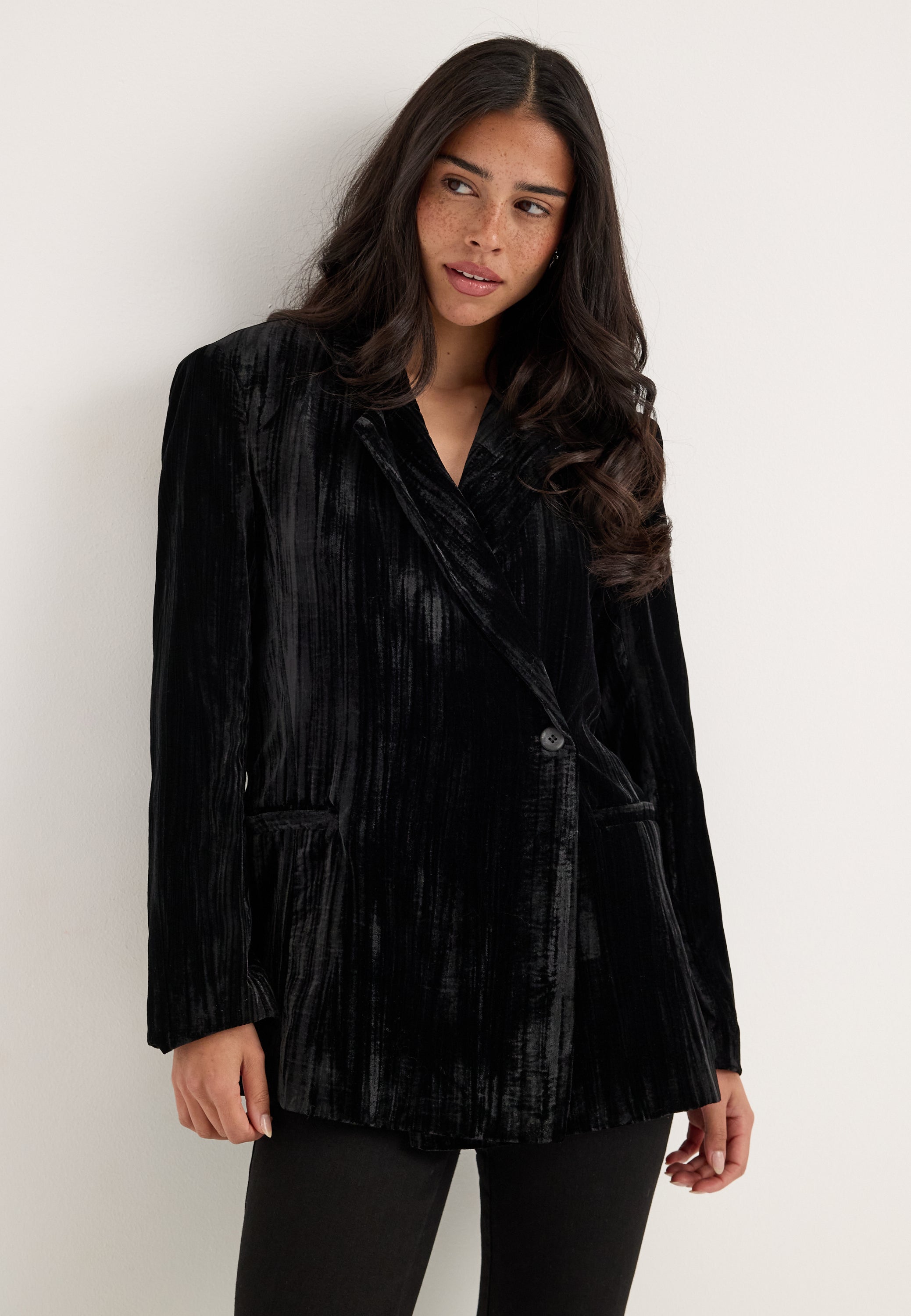 OBJECT Objminna L/S RE WAISTED BLAZER
