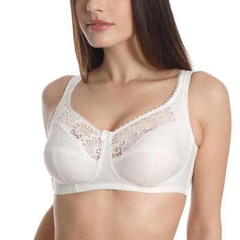 sassa BH Classic Soft Bra With Lace Benhvid polyamid D 85 Dame