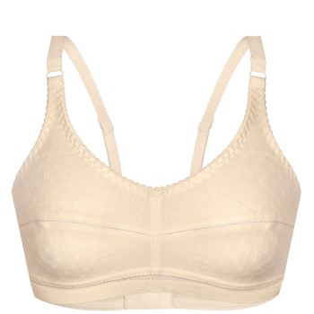 sassa BH Cotton Soft Bra Beige bomuld C 90 Dame
