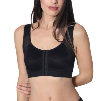 sassa BH Front-Closure Bra Sort E 80 Dame