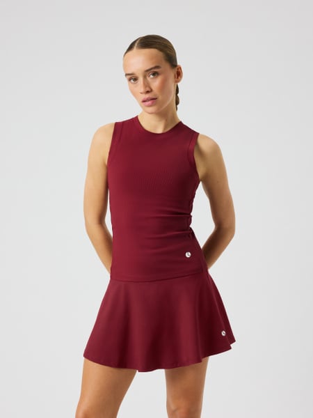 Björn Borg Ace Pocket Ribbed Tank Top Rød, S