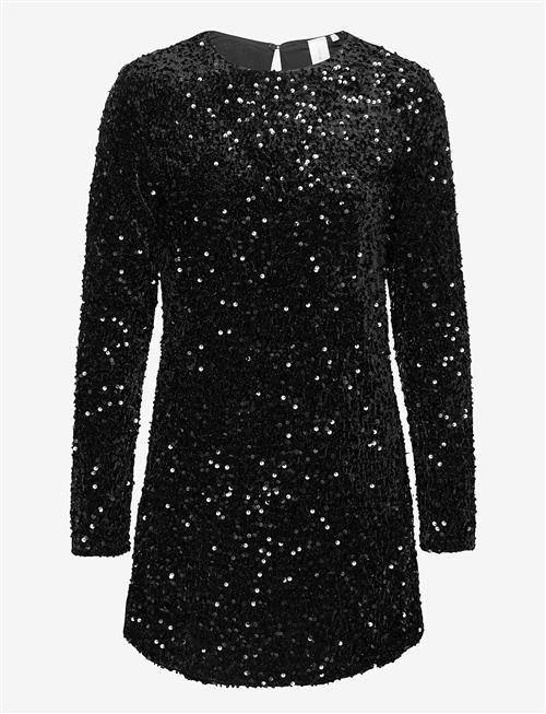 ONLY | Onlanika Sequin Ls Dress Wvn | L