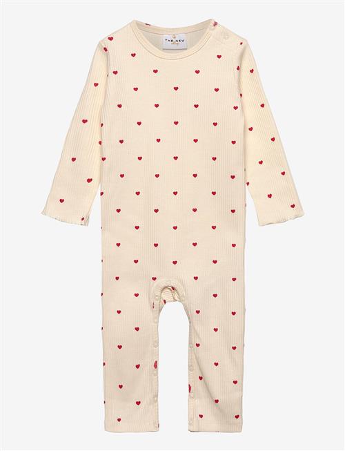 THE NEW SIBLINGS | Tnsbholiday L_S Heart Rib Jumpsuit | 56