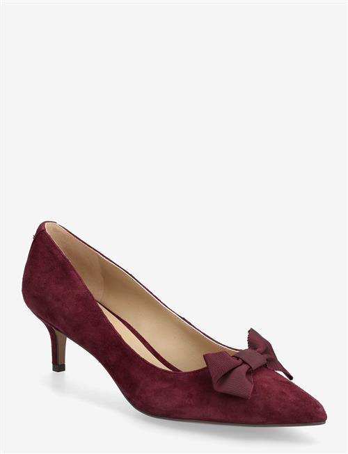 Lauren Ralph Lauren | Adrienne Bow-Trim Suede Pump | 41