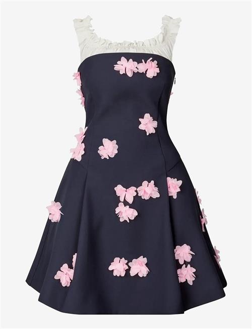 STINE GOYA | Double Sided Crepe, Off Shoulders Short Dress | M