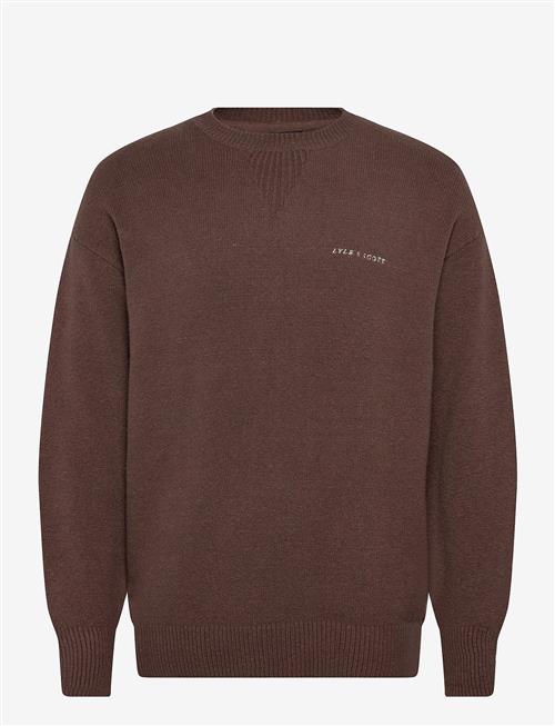 Lyle & Scott | Script Knitted Crew Neck | M