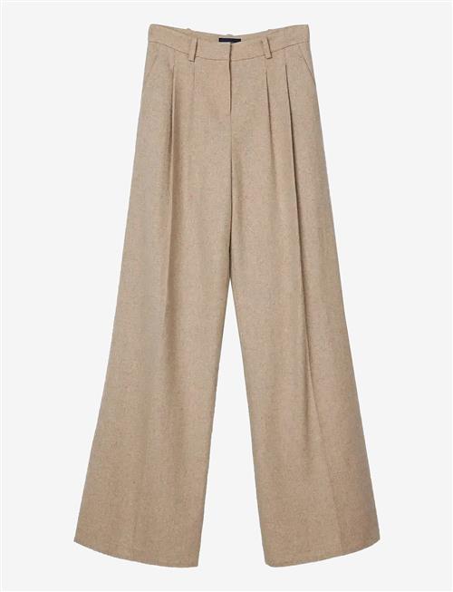 Lexington Clothing | Tailored Wool Blend Wide Pants | L