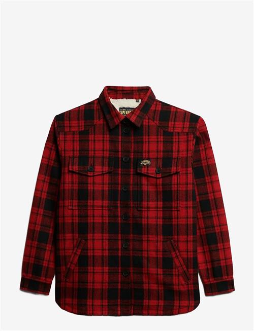 Superdry | Borg Check Overshirt | 16