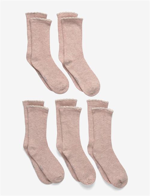 Minymo | Wool Socks 5-Pack Solid | 39\42