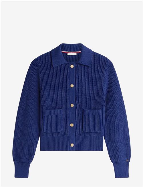 Tommy Hilfiger | Gold Btn Utility Ls Polo Cardi | XL